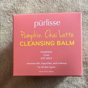 Purlisse Pumpkin Chai Latte Cleansing Balm